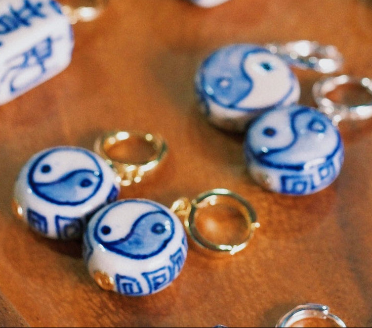 Yin-Yang Harmony Earrings