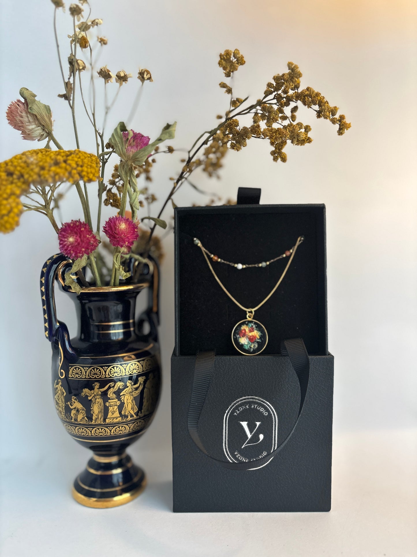 Customizable Ceramic Pendant Necklace | Customize Gift | Romantic Gift