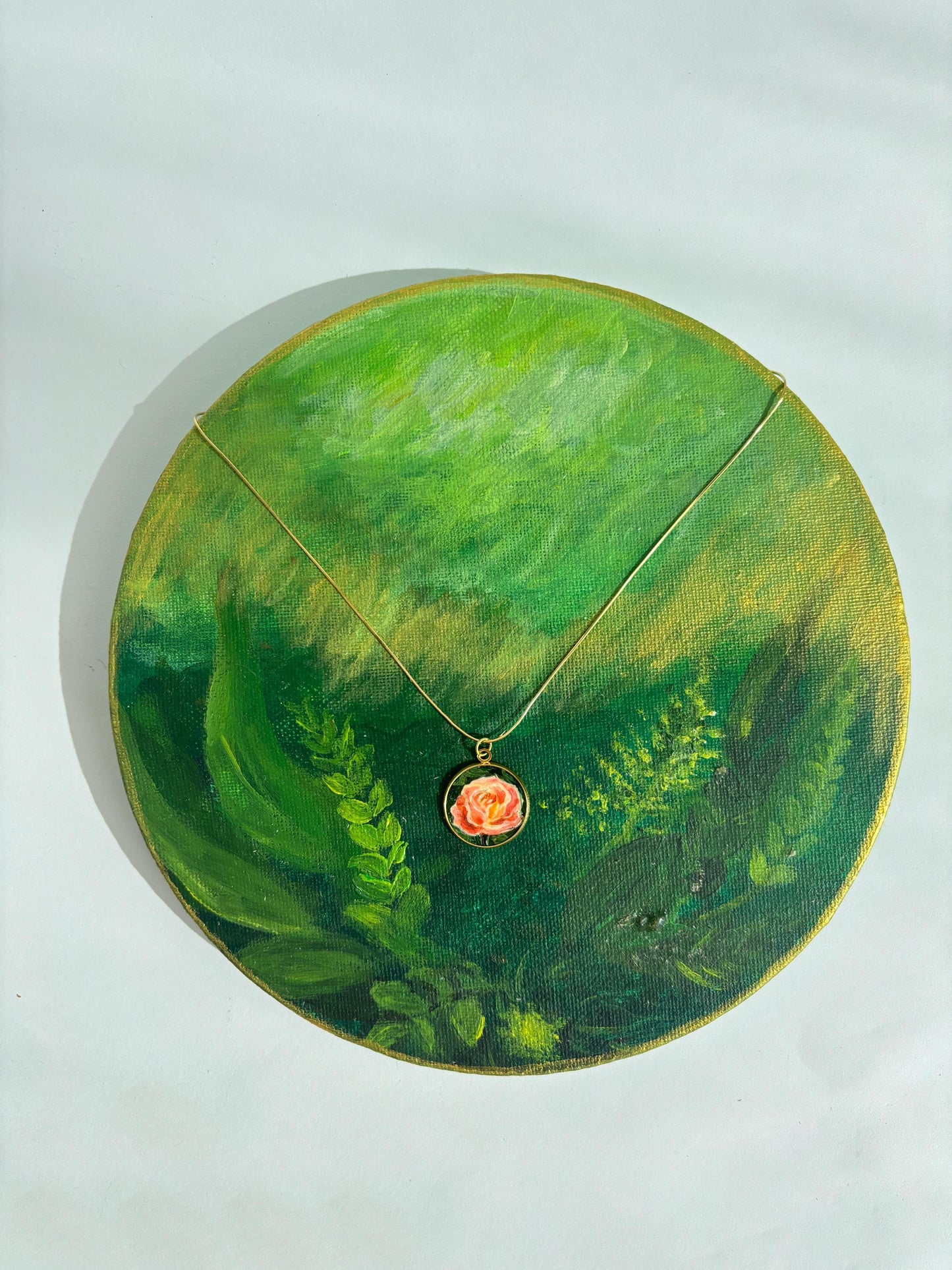 Customizable Ceramic Pendant Necklace | Customize Gift | Romantic Gift