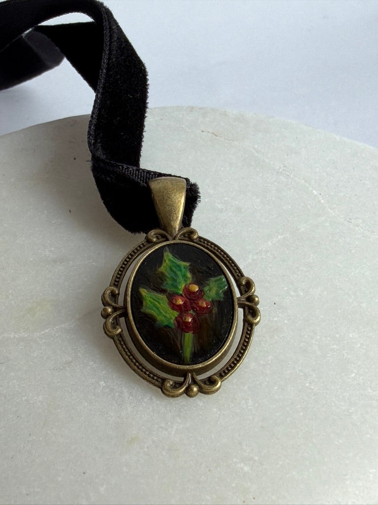 Customized Hand-Painted Pedant Necklace
