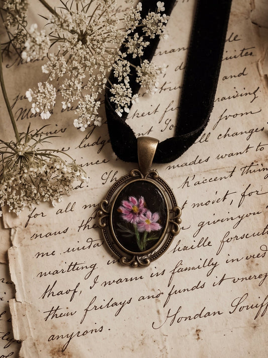 Customized Hand-Painted Pedant Necklace