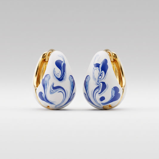 The Ming Blue | Marbled Huggie