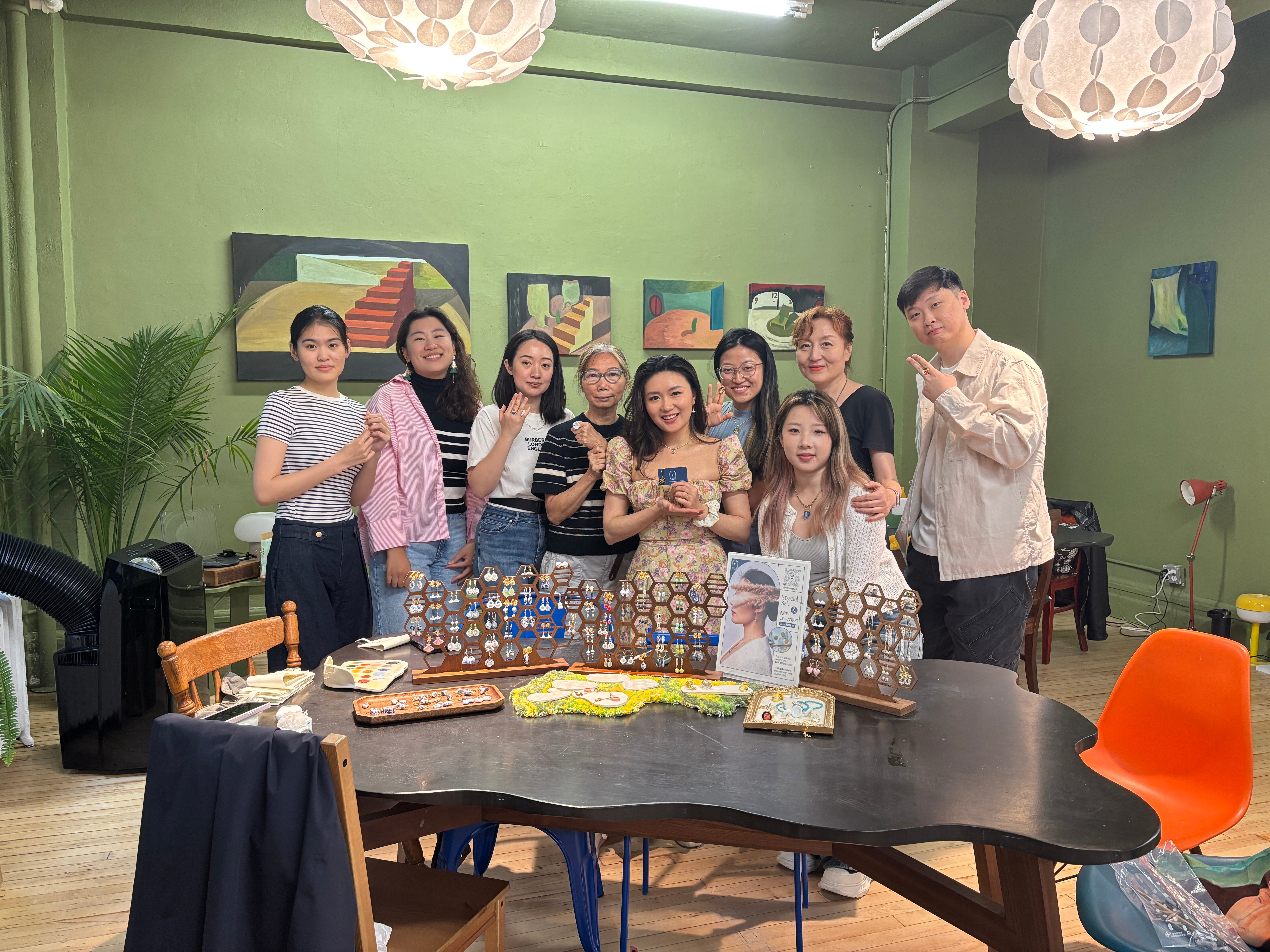 Pottery workshop activity