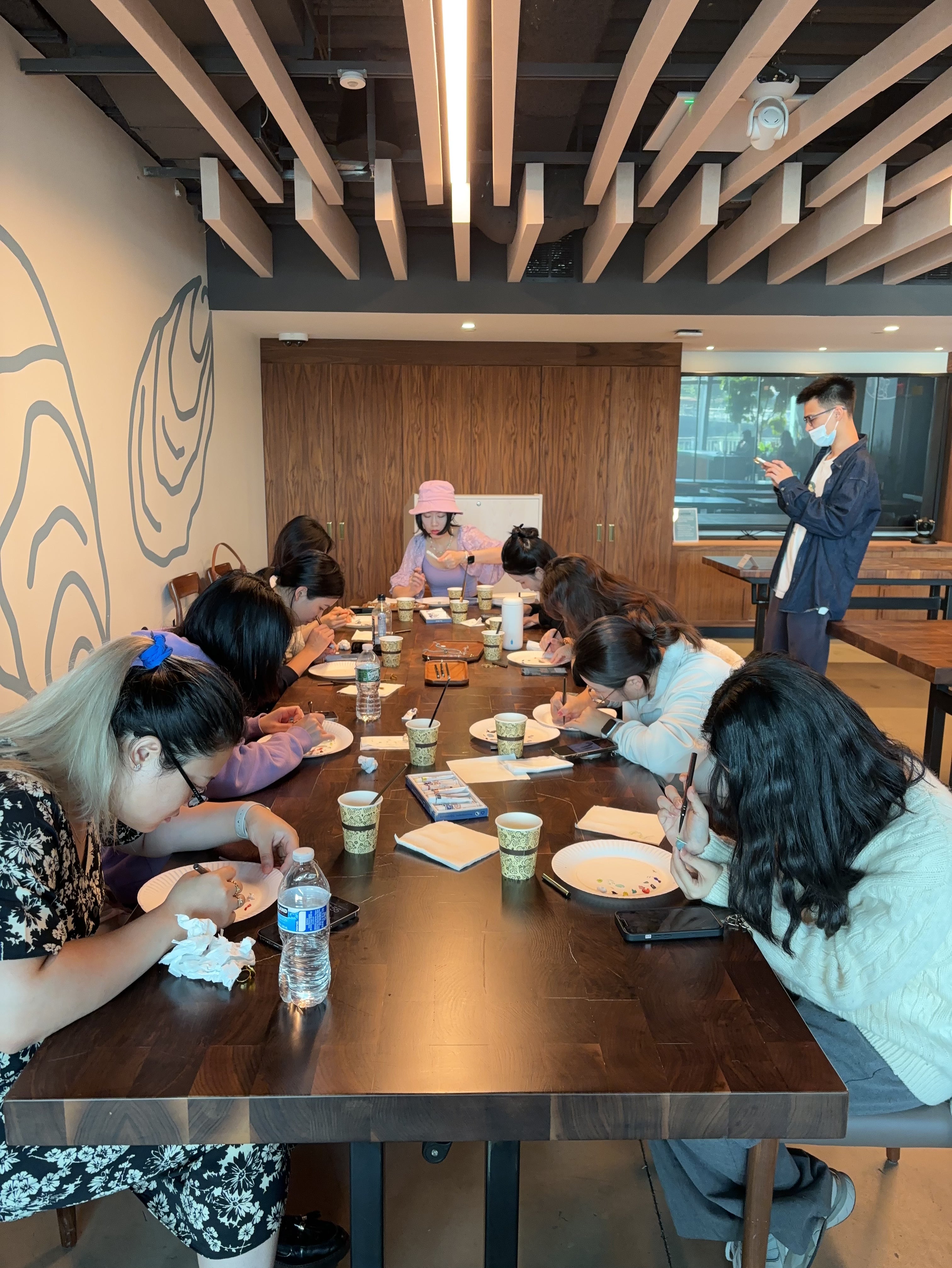 Pottery workshop activity