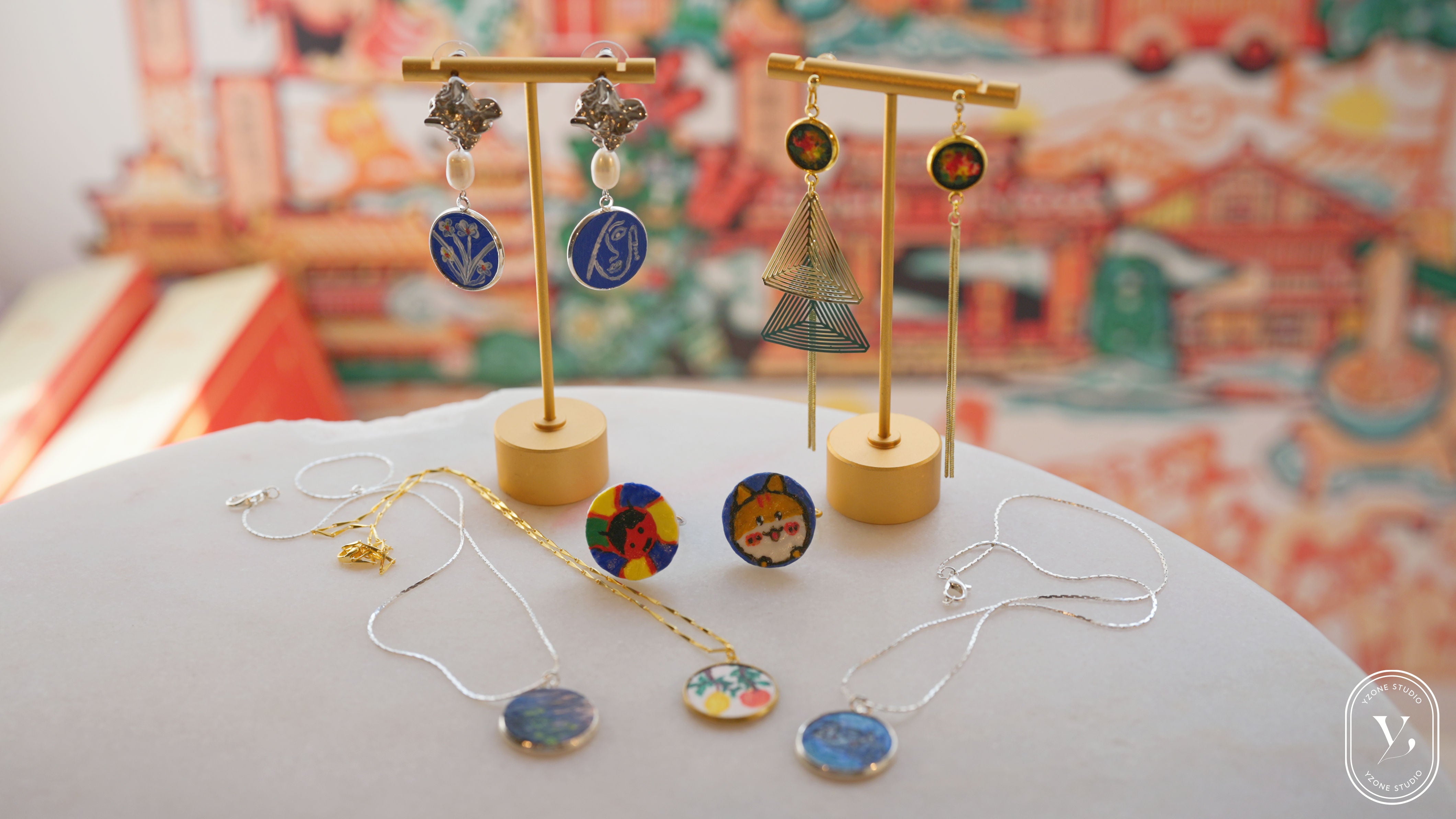 Student pottery work