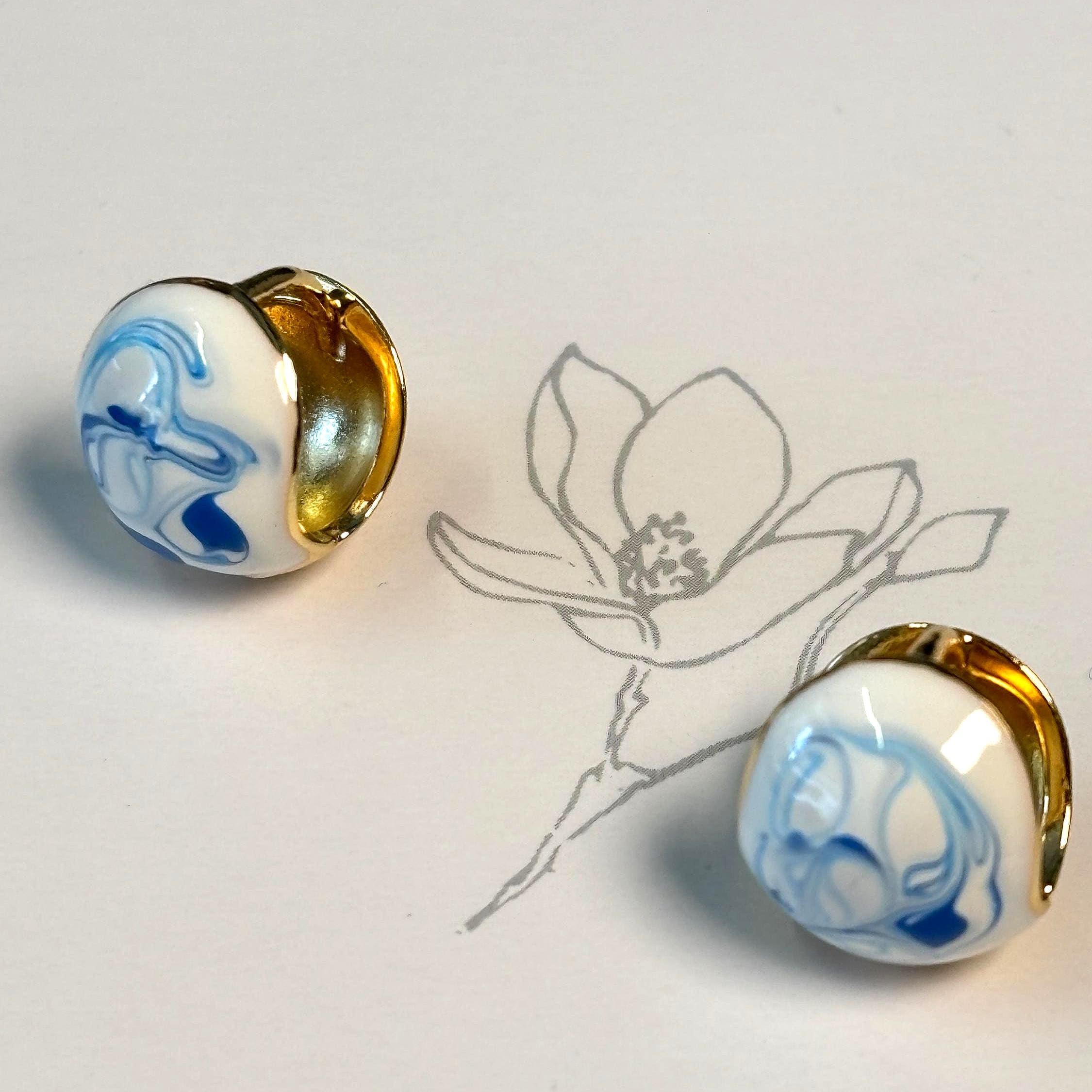 The Ming Blue | Marbled Disc